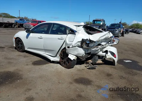 2019 Honda Civic Sport из США, поврежденный, VIN 19XFC2F83KE004404